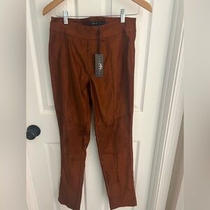 NWT Carreli Elegant suede Women's Straight Leg Pants